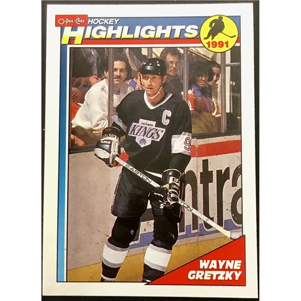 1991-92 O-PEE-CHEE WAYNE GRETZKY (HOF)