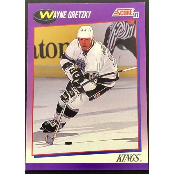1991-92 SCORE U.S. WAYNE GRETZKY (HOF)