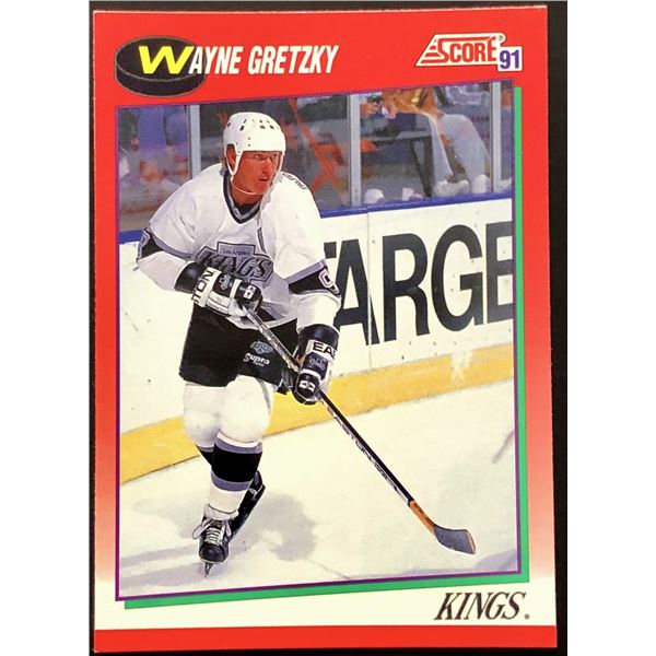 1991-92 SCORE WAYNE GRETZKY (HOF)