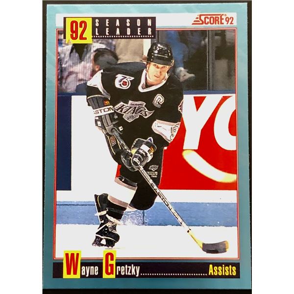 1992-93 SCORE WAYNE GRETZKY (HOF)