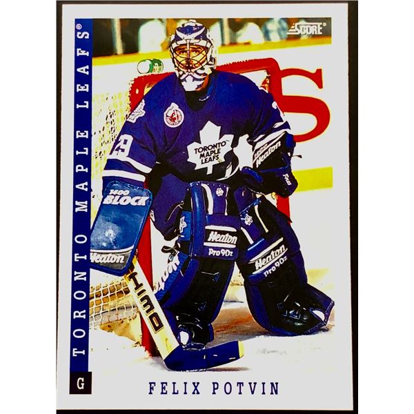 1993-94 SCORE FELIX POTVIN ROOKIE CARD