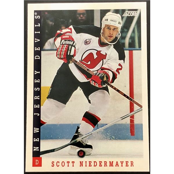 1993-94 SCORE SCOTT NIEDERMAYER (HOF) ROOKIE CARD