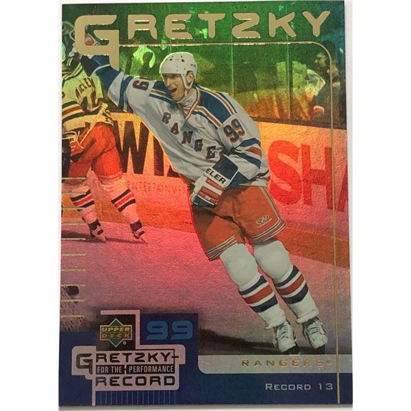 1999-2000 UPPER DECK WAYNE GRETZKY (HOF)