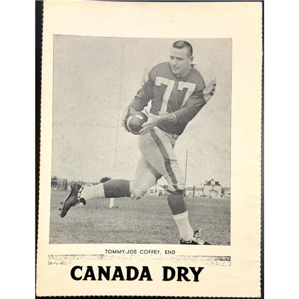 1960 CANADA DRY TOMMY JOE COFFEY (HOF)