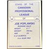 Image 2 : 1981 JOGO CFL JOE POPLAWSKI (HOF)