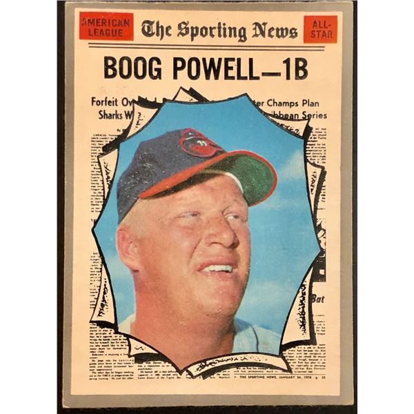 1970 O-PEE-CHEE BOOG POWELL
