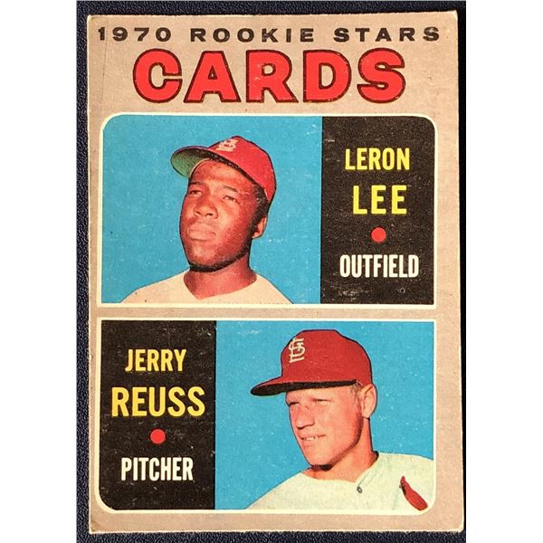 1970 O-PEE-CHEE JERRY REUSS ROOKIE CARD