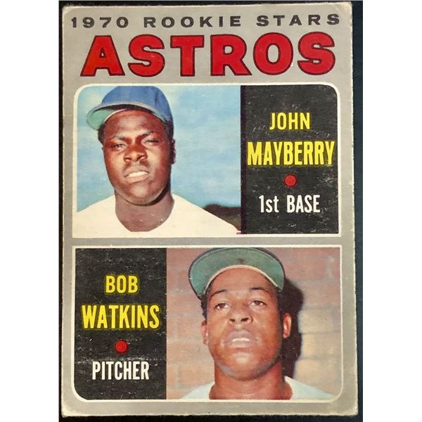 1970 O-PEE-CHEE JOHN MAYBERRY ROOKIE CARD