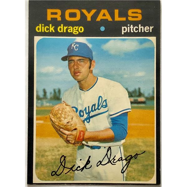 1971 O-PEE-CHEE HI NUMBERS DICK DRAGO
