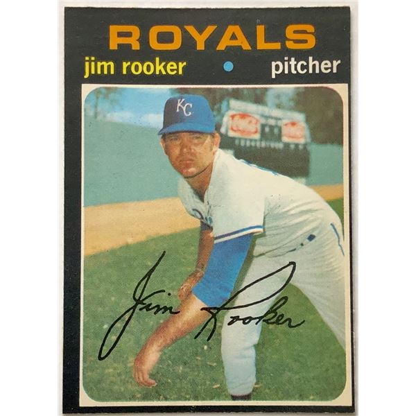 1971 O-PEE-CHEE HI NUMBERS JIM ROOKER