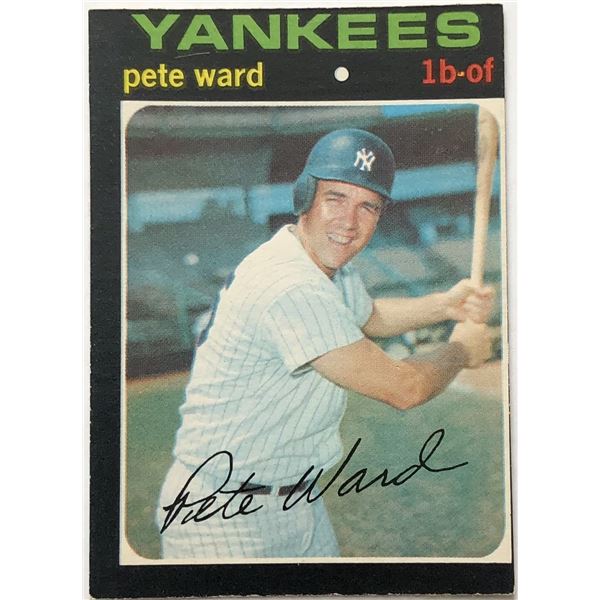 1971 O-PEE-CHEE HI NUMBERS PETE WARD