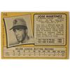 Image 2 : 1971 O-PEE-CHEE HI-NUMBER JOSE MARTINEZ