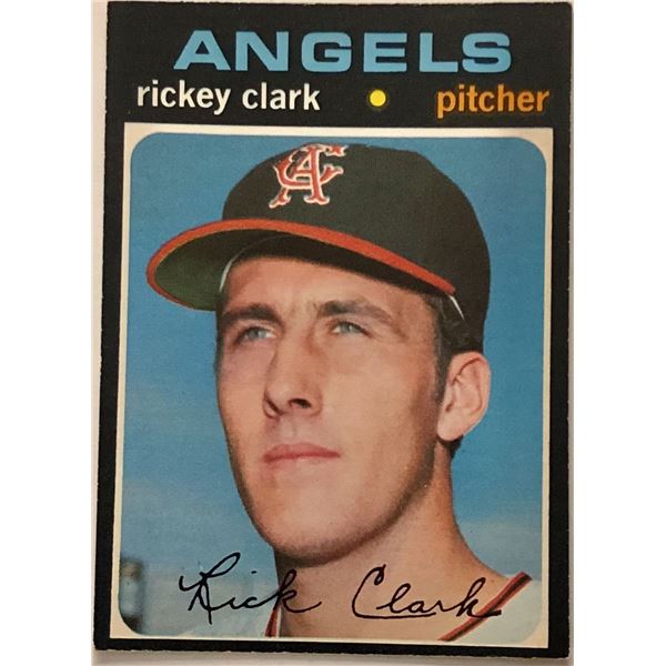 1971 O-PEE-CHEE HI-NUMBER RICKEY CLARK