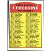 Image 1 : 1972 TOPPS 4th SERIES CHECKLIST