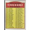 Image 1 : 1972 O-PEE-CHEE 2nd SERIES CHECKLIST
