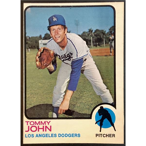 1973 O-PEE-CHEE TOMMY JOHN