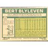 Image 2 : 1977 O-PEE-CHEE BERT BLYLEVEN (HOF)