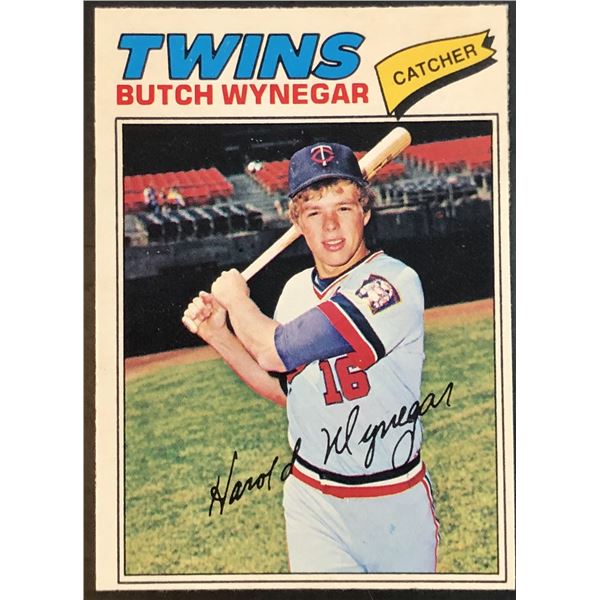 1977 O-PEE-CHEE BUTCH WYNEGAR ROOKIE CARD
