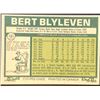 Image 2 : 1977 O-PEE-CHEE BERT BLYLEVEN (HOF)