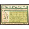 Image 2 : 1977 O-PEE-CHEE BUTCH WYNEGAR ROOKIE CARD