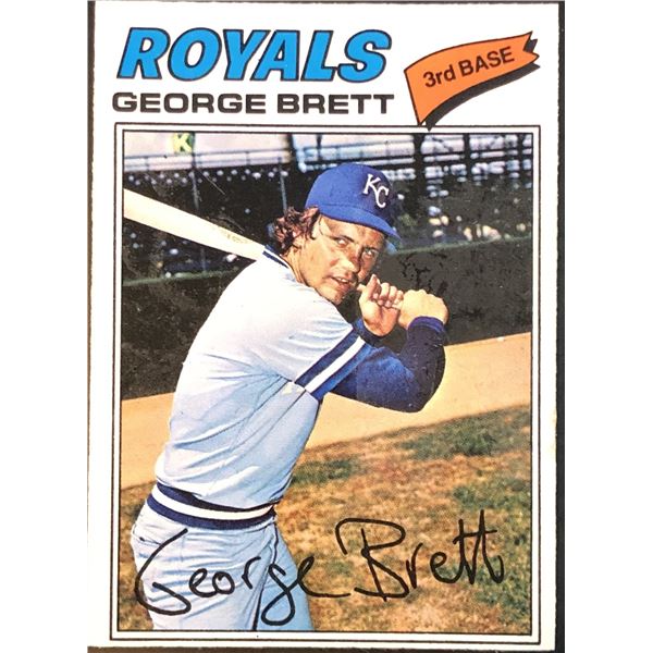 1977 O-PEE-CHEE GEORGE BRETT (HOF)