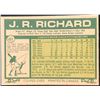 Image 2 : 1977 O-PEE-CHEE J.R. RICHARD