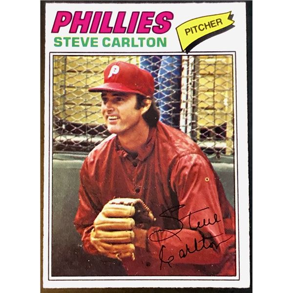 1977 O-PEE-CHEE STEVE CARLTON (HOF)