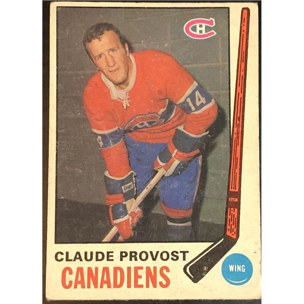 1969-70 O-PEE-CHEE CLAUDE PROVOST
