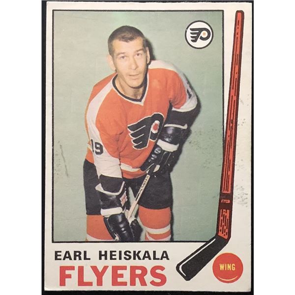 1969-70 O-PEE-CHEE EARL HEISKALA ROOKIE CARD