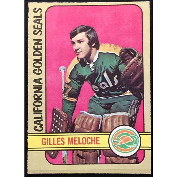 1972-73 O-PEE-CHEE GILLES MELOCHE ROOKIE CARD