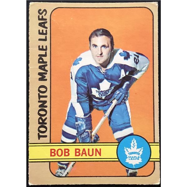 1972-73 O-PEE-CHEE BOB BAUN