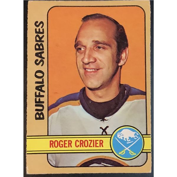 1972-73 O-PEE-CHEE ROGER CROZIER (HOF)