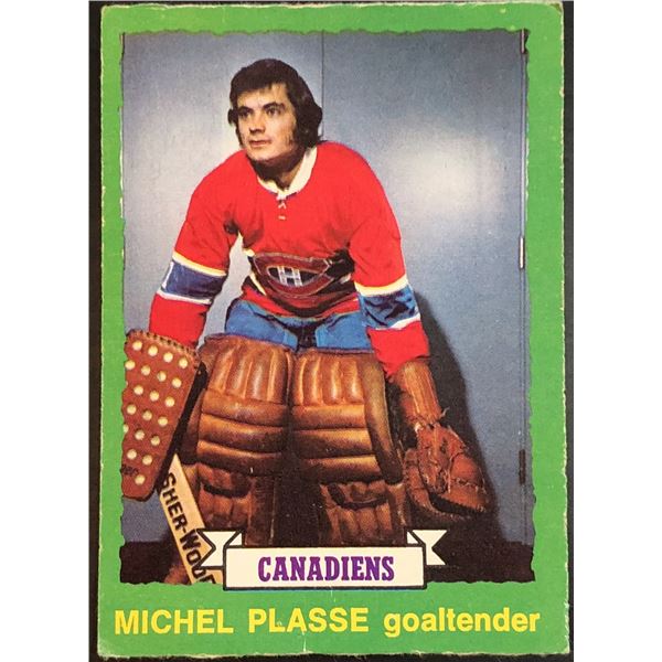 1973-74 O-PEE-CHEE MICHEL PLASSE ROOKIE CARD