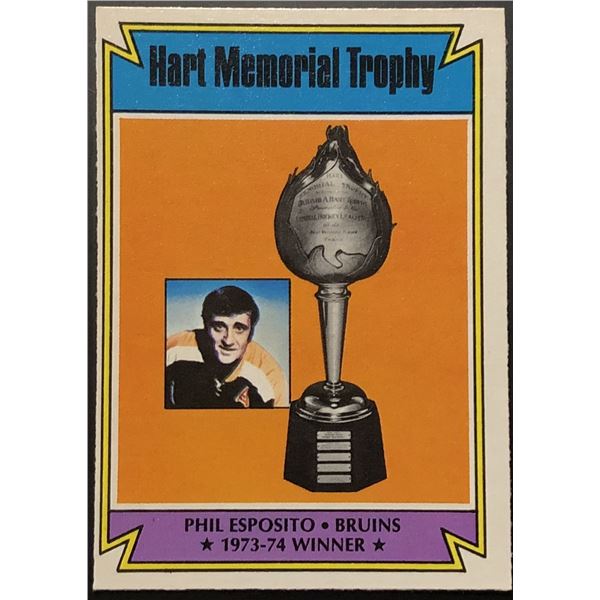 1974-75 O-PEE-CHEE PHIL ESPOSITO (HOF)