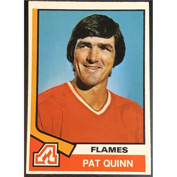 1974-75 O-PEE-CHEE PAT QUINN (HOF)