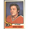 Image 1 : 1974-75 TOPPS BERNIE PARENT (HOF)