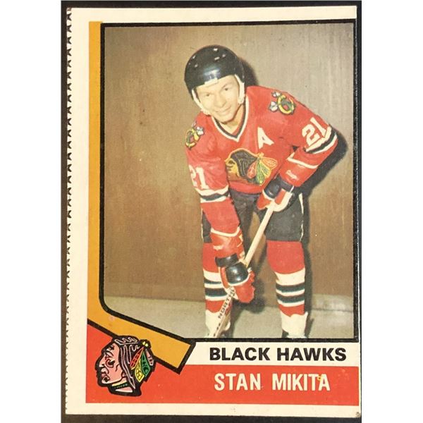 1974-75 TOPPS STAN MIKITA (HOF)