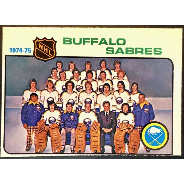 1975-76 O-PEE-CHEE BUFFALO SABRES