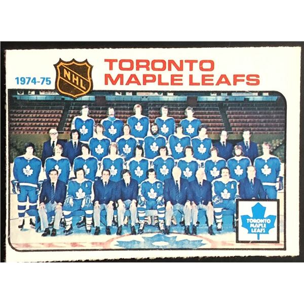 1975-76 O-PEE-CHEE TORONTO MAPLE LEAFS