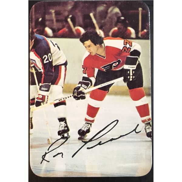 1977-78 O-PEE-CHEE INSERT GLOSSY - REGGIE LEACH (HOF)