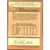 Image 2 : 1978-79 O-PEE-CHEE RICK MIDDLETON (HOF)