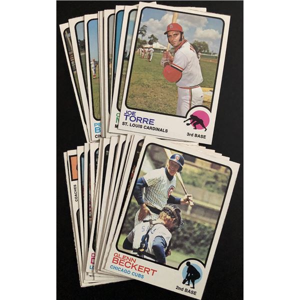 1973 TOPPS BASEBALL COLLECTION - 25 CARDS