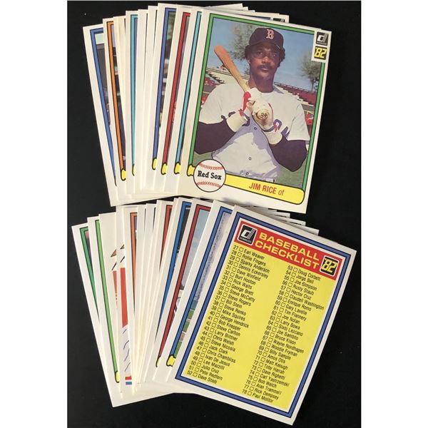 1982 DONRUSS MLB COLLECTION - 25 CARDS