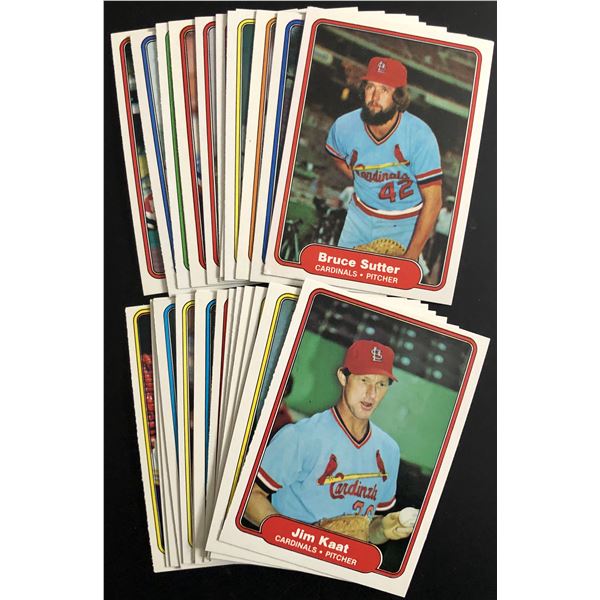 1982 FLEER BASEBALL COLLECTION - 25 CARDS