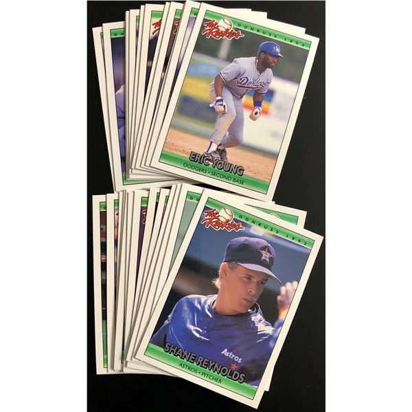 1992 DONRUSS BASEBALL 'THE ROOKIES' COLLECTION - 25 CARDS