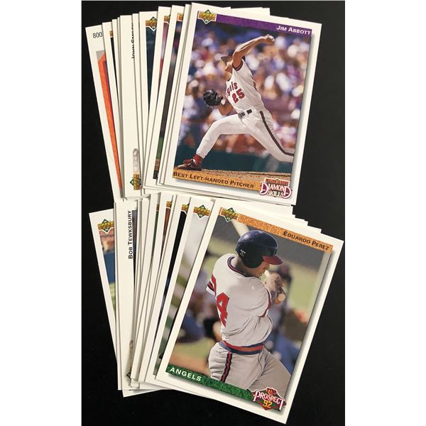 1992 UPPER DECK BASEBALL COLLECTION - 25 CARDS