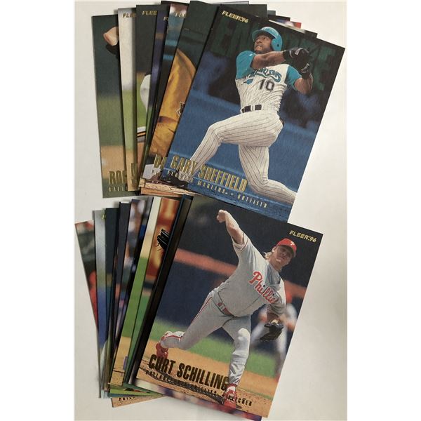 1996 FLEER BASEBALL COLLECTION - 25 CARDS