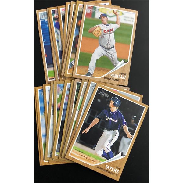 2012 TOPPS HERITAGE BASEBALL COLLECTION - 20 CARDS