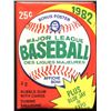 Image 1 : 1982 O-PEE-CHEE BASEBALL WAX PACK