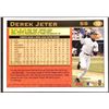 Image 2 : 1997 TOPPS DEREK JETER (HOF) ROOKIE CARD
